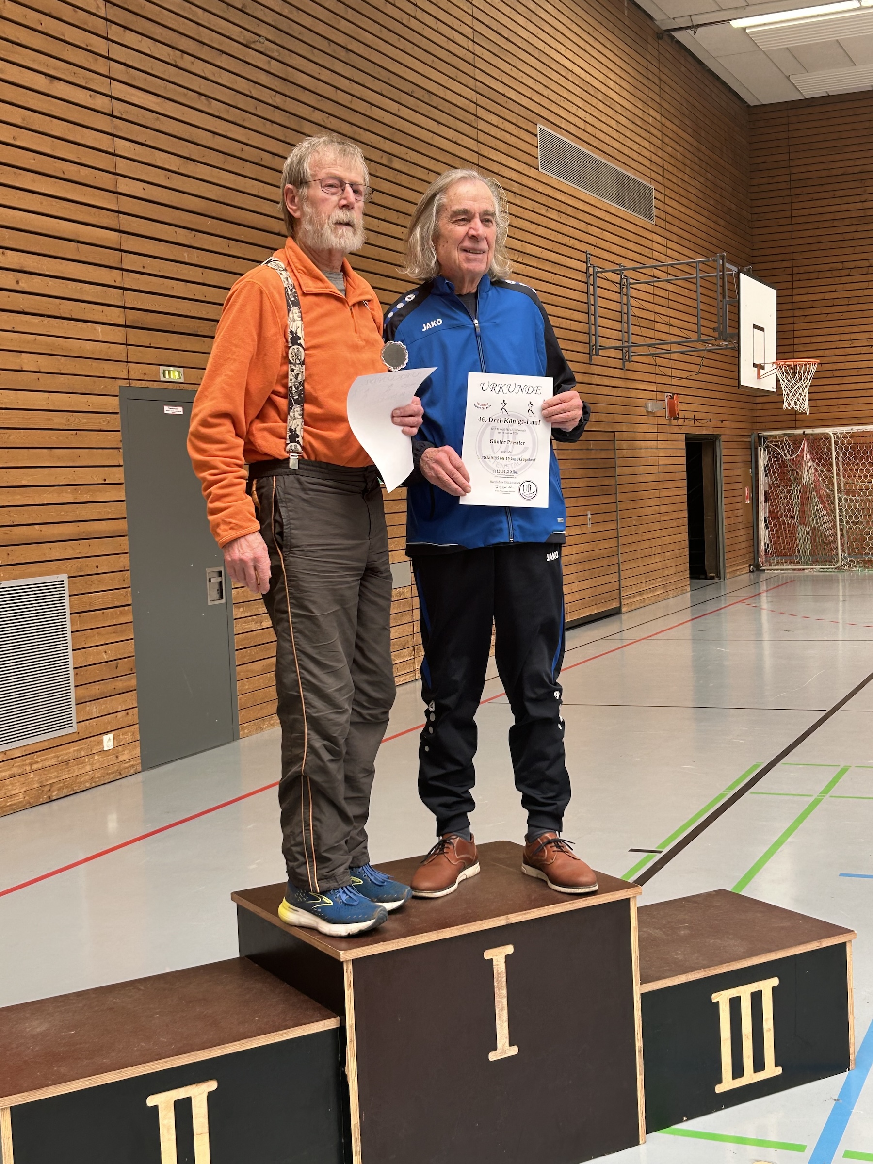 Die ältesten Teilnehmer 2025 M80 und M85